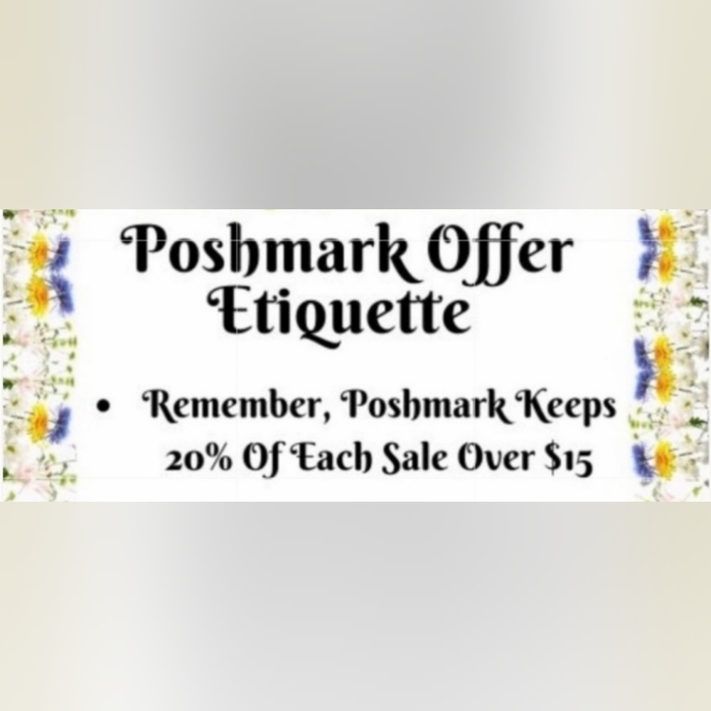 Poshmark Keeps 20% Of Each Sale Over $15